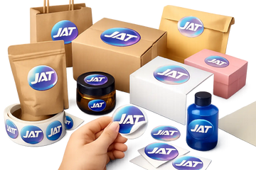 Logo Stickers for Packaging That Sell More