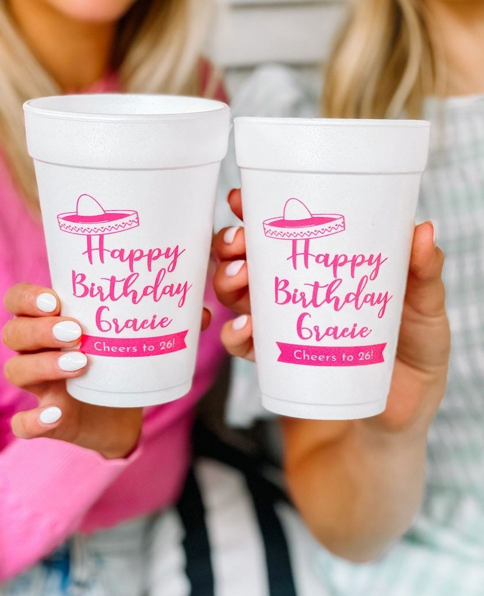 Custom Styrofoam Cups