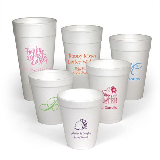 Custom Styrofoam Cups