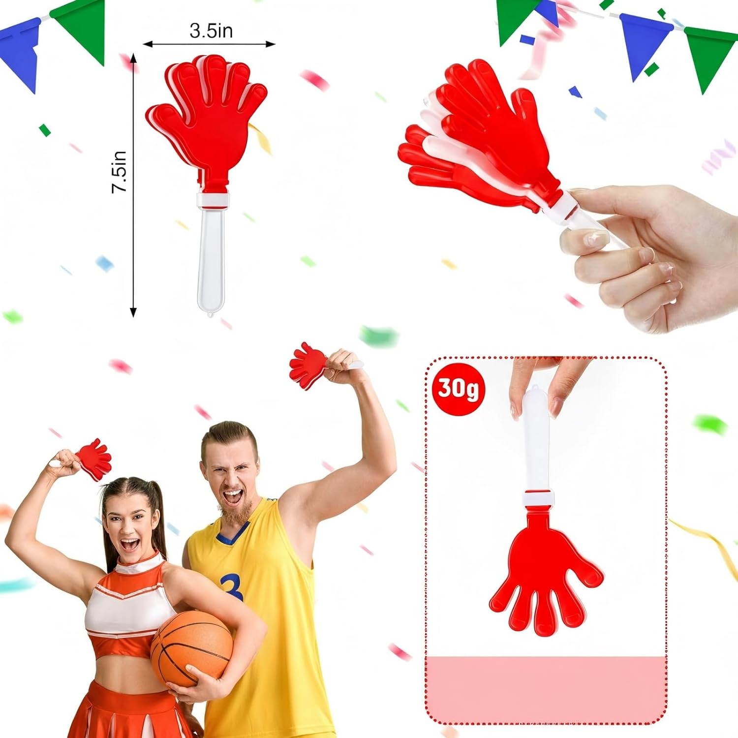 Hand Clapper Noise Maker