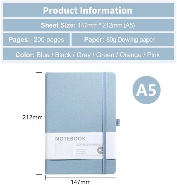 Notebook Hardcover A5