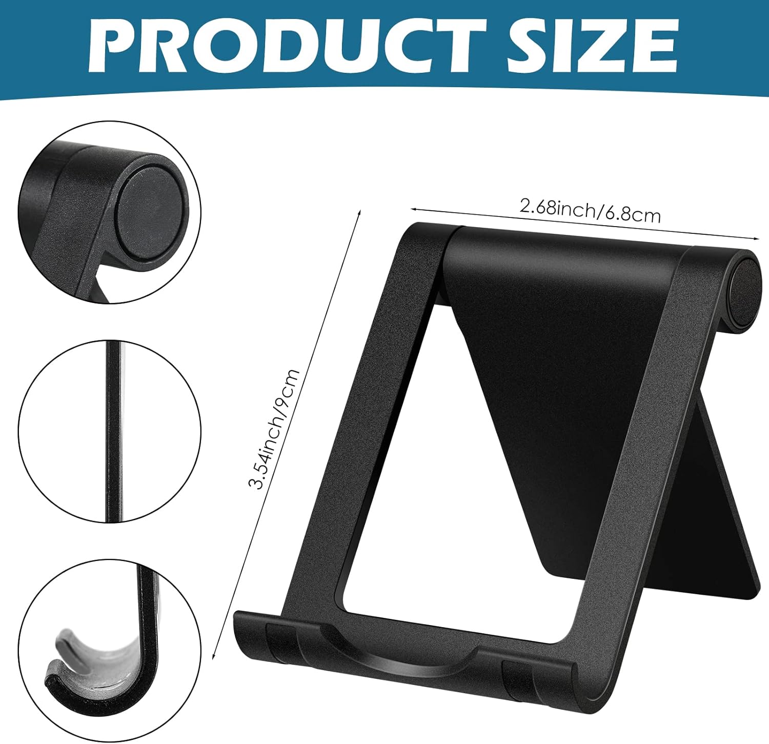 Foldable Cell Phone Stand Desk
