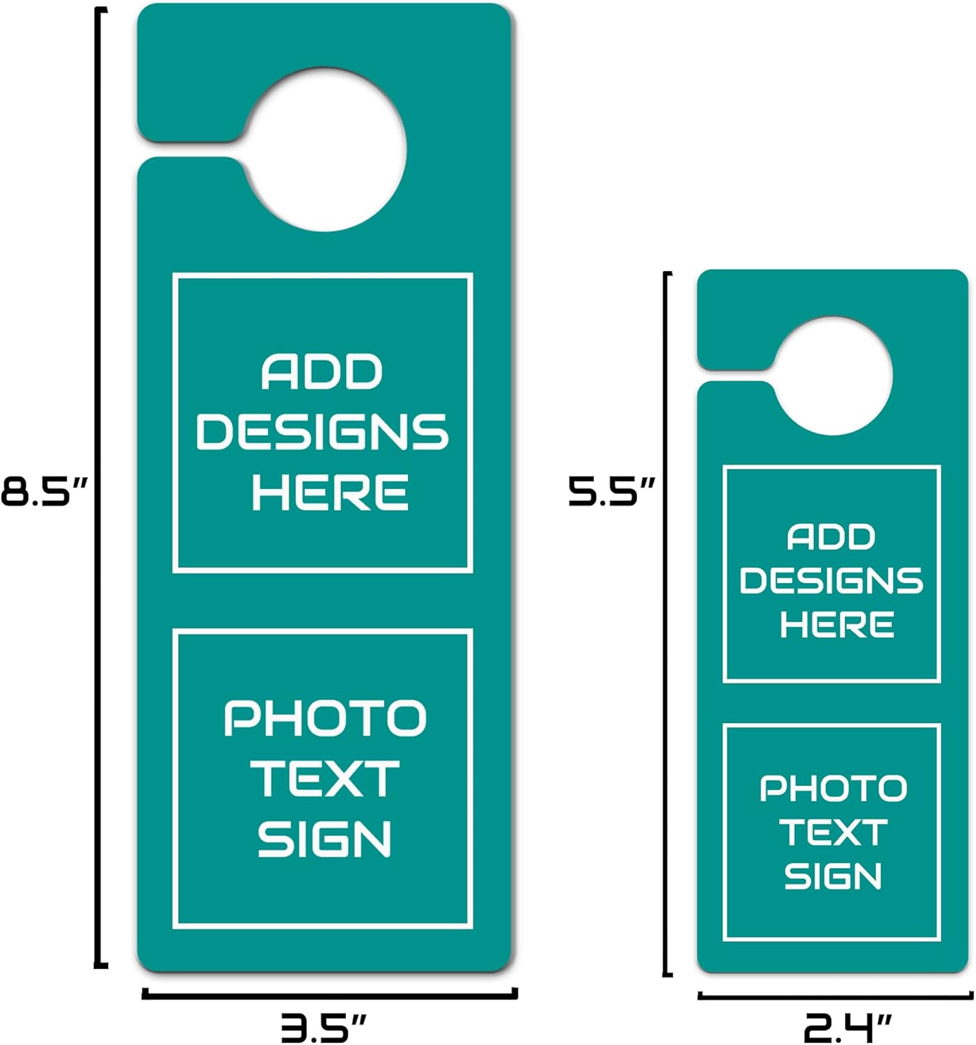 Custom Door Hangers by JAT printing