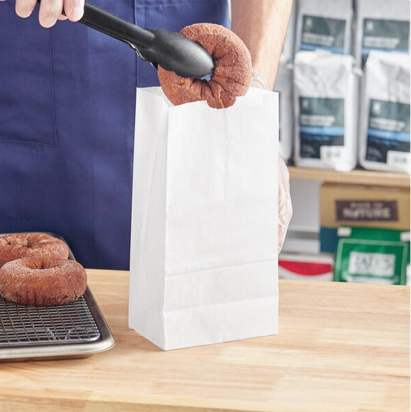 JAT Choice -   White Paper Customizable SOS Bags with Handles
