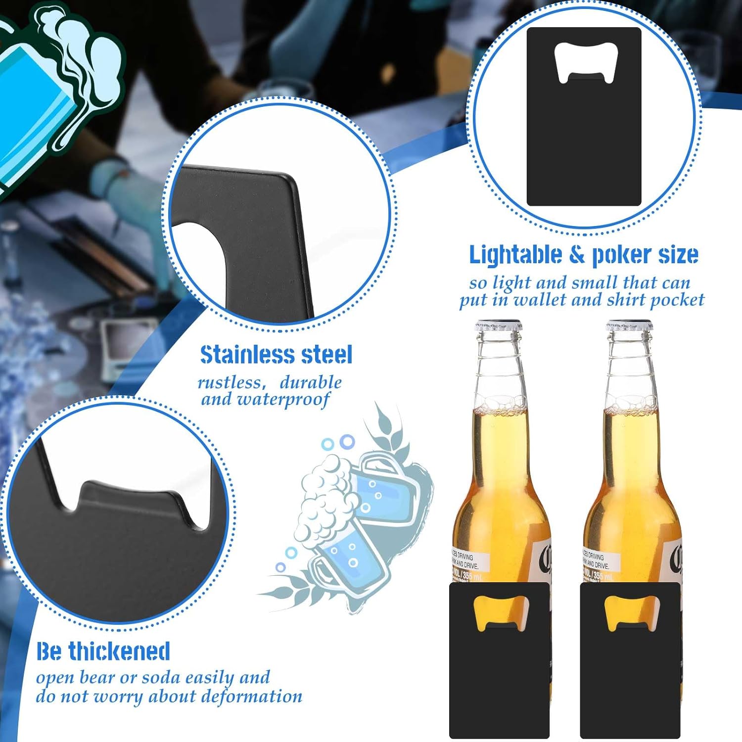 Shaped Bottle Openers