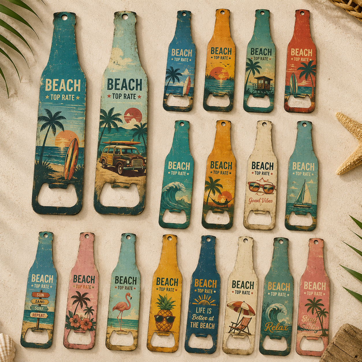 Shaped Bottle Openers